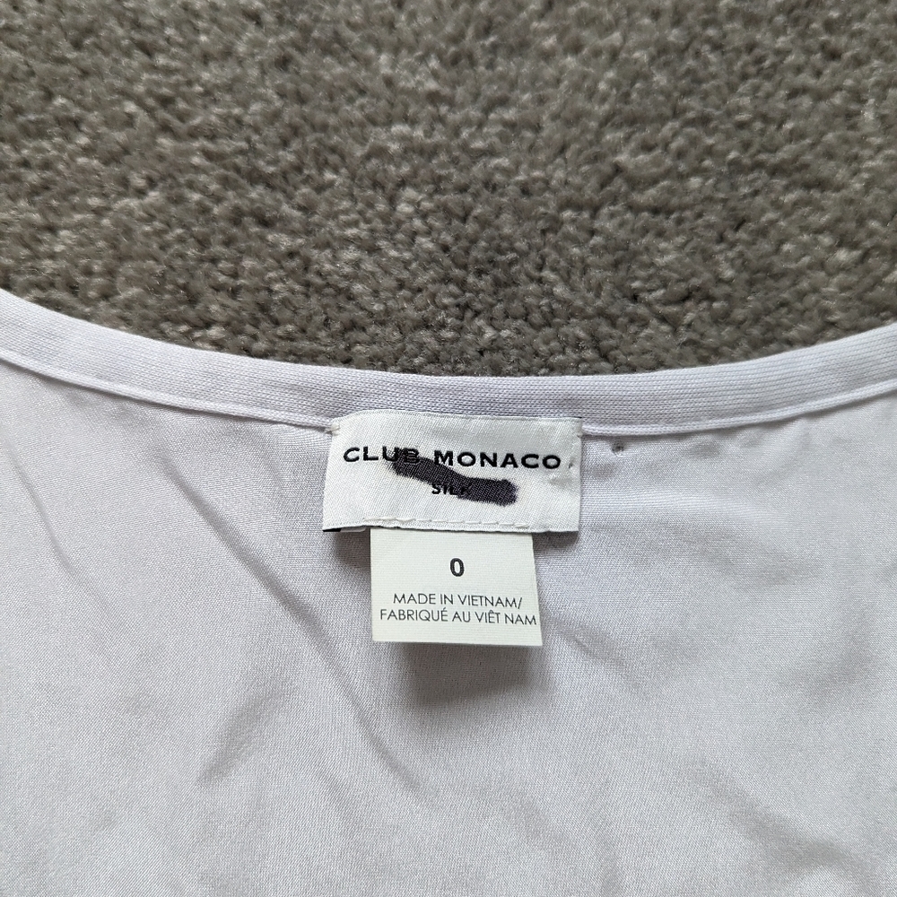 Club Monaco Silk Parachute Maxi Dress Size Medium Oversized - Picture 8 of 15